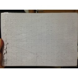 Puzzle alb sidefat pentru imprimat A4