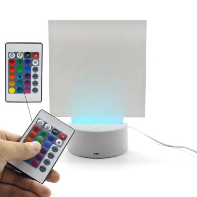 Ramă foto din acril sublimabilă cu telecomandă