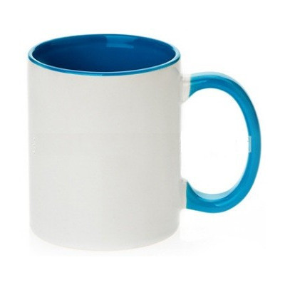 Cana interior si toarta color albastru deschis