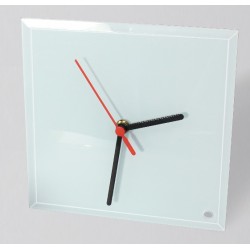ceas patrat de sticla 20x20 cm